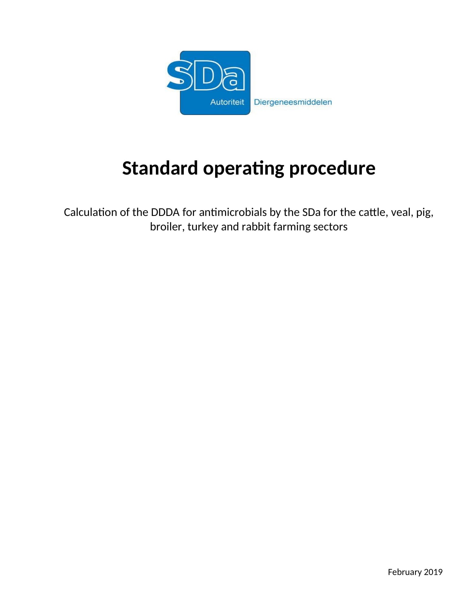 Standard Operating Procedure (SOP)
